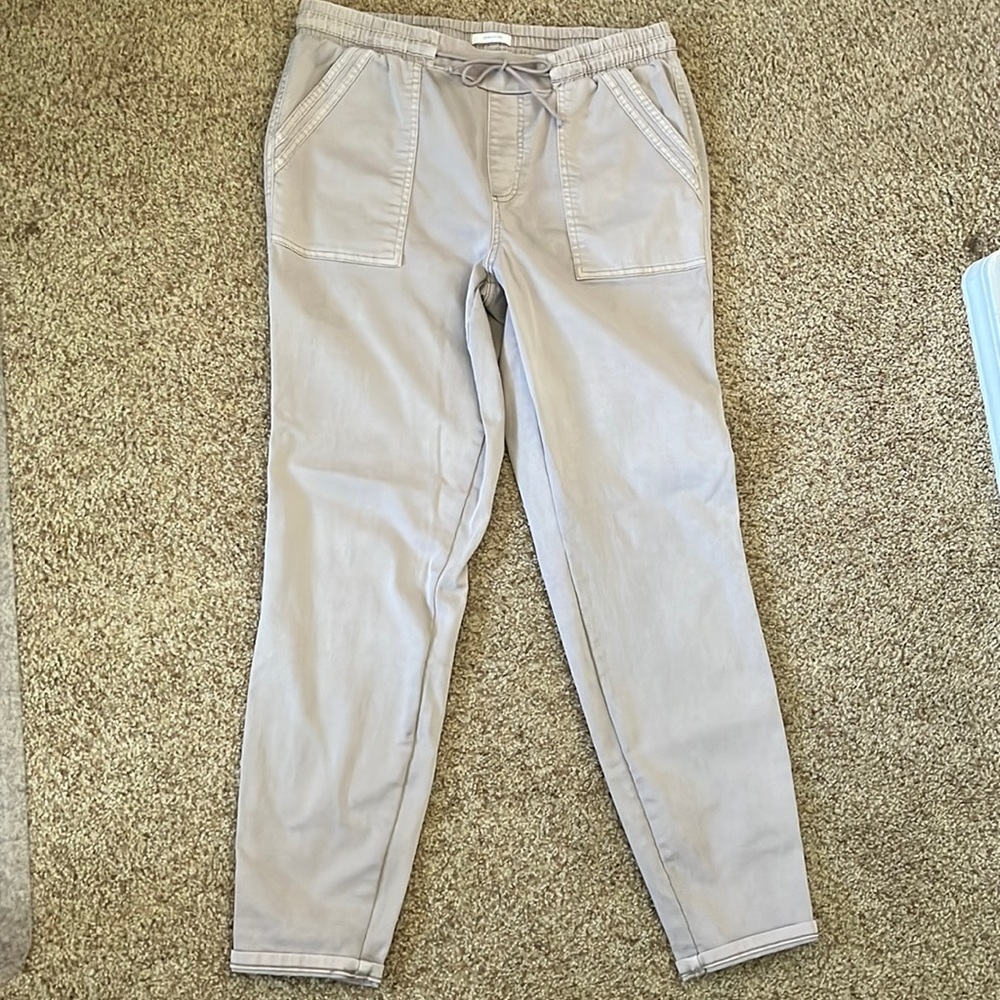 Maurice’s drawstring high-waisted twill pants